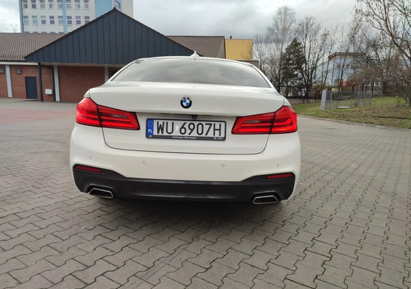 BMW Seria 5 cena 118700 przebieg: 156000, rok produkcji 2017 z Kutno małe 67